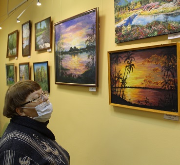 «Творчество – моя жизнь» - открытие выставки картин Галины Петровны Серяковой